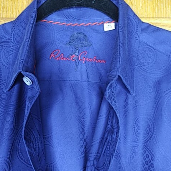 Robert Graham Shirt Knowledge Wisdom Faith M - Picture 3 of 4